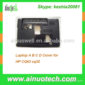 laptop bottom case for HP CQ43 cq32 laptop D cover A/B/C/D cover /hinge /lcd cable /keyboard /fan